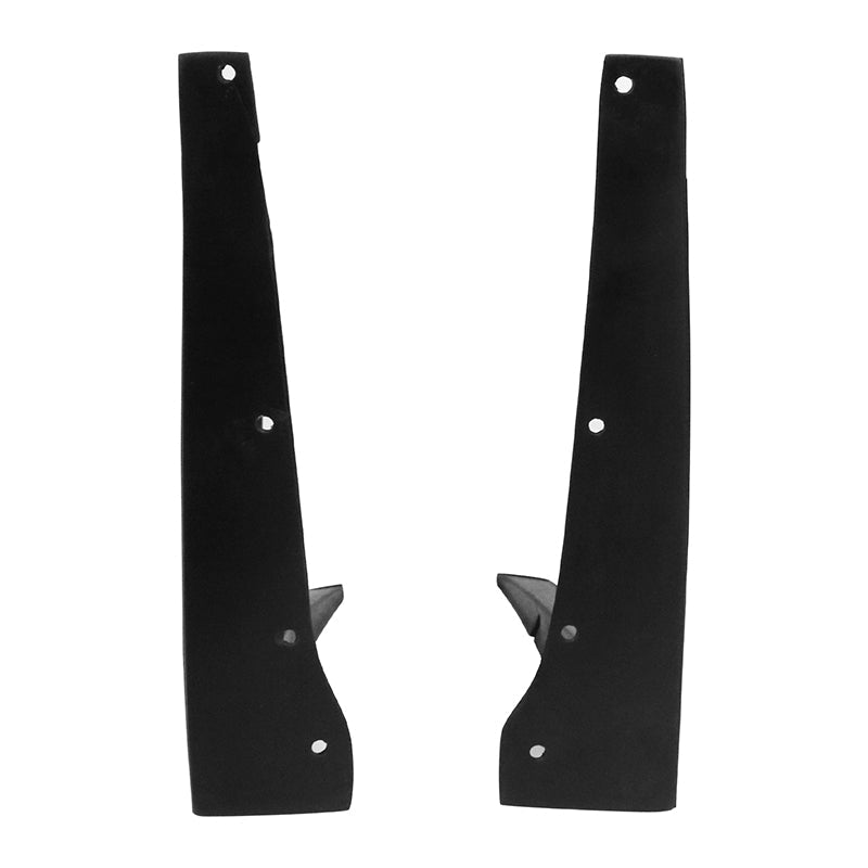 2011-2014 Dodge Charger RA Style Front Bumper Lip Spoiler Winglets PU