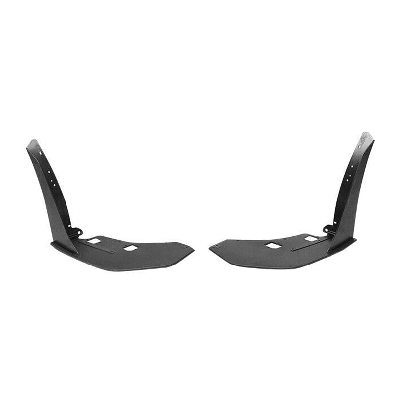 2015-2023 Ford Mustang GT500 Style 2PC Front Bumper Corner Winglets PP