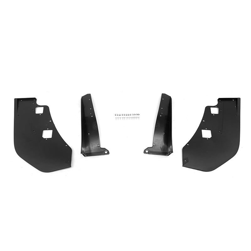 2015-2023 Ford Mustang GT500 Style 2PC Front Bumper Corner Winglets PP