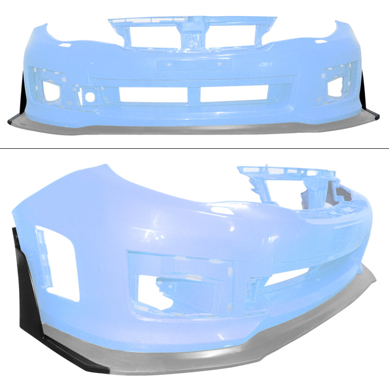 2011-2014 Subaru WRX STI V6 Front Bumper Splitters Winglets PU 2PCS