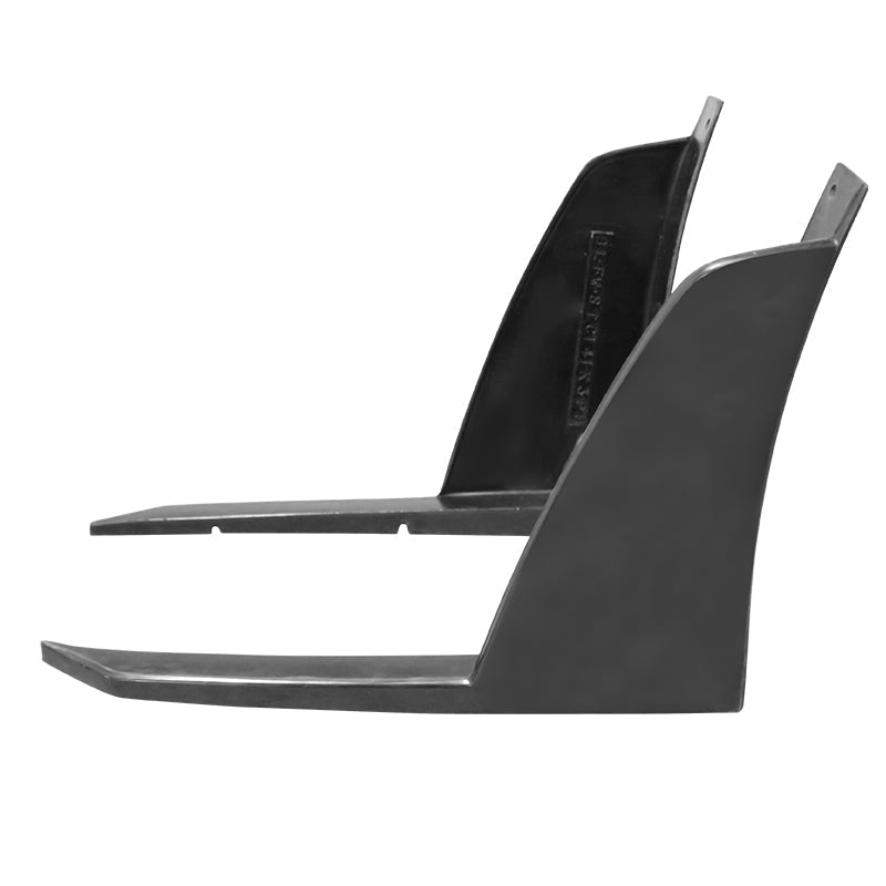 2014-2016 Scion tC Unpainted Front Bumper Lip Winglets 2PC PU
