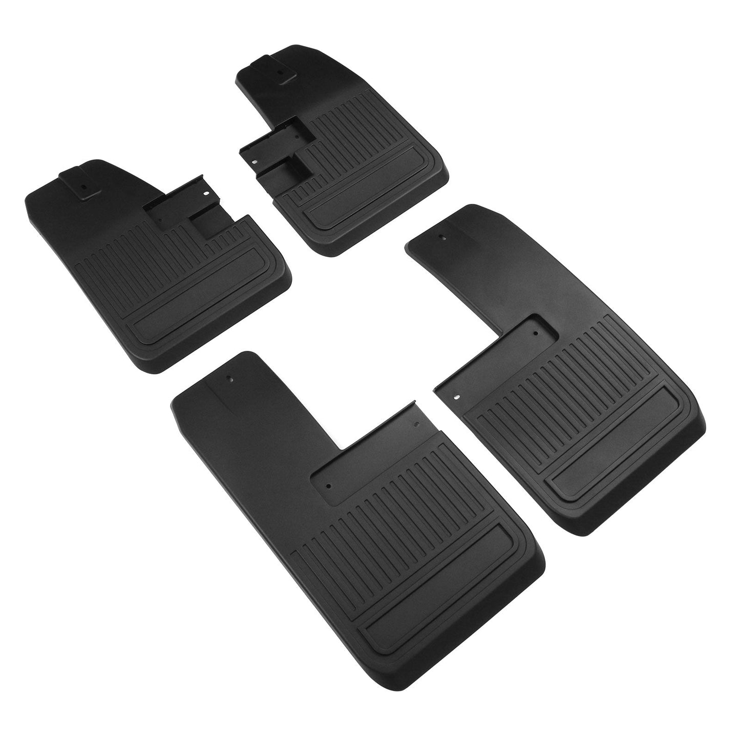 2021-2025 Ford Bronco Black 4PCS Front Rear Mud Flaps Splash Guards