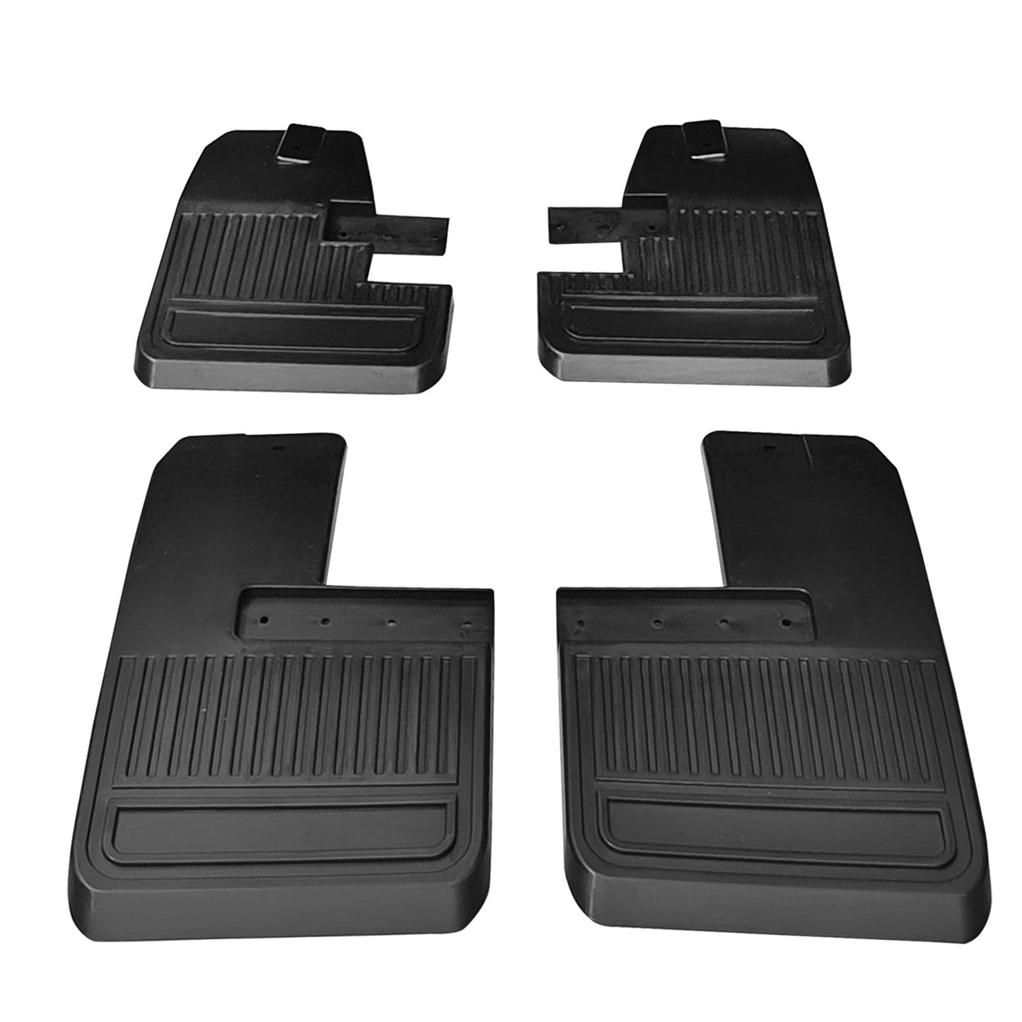 2021-2025 Ford Bronco Black 4PCS Front Rear Mud Flaps Splash Guards