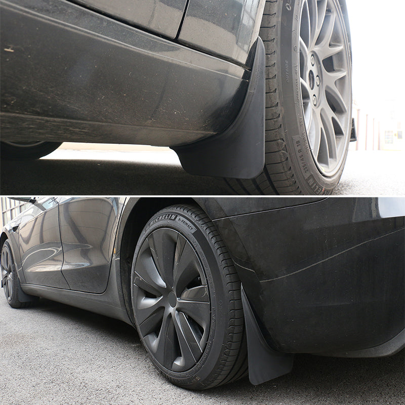 2024-2025 Tesla Model 3 OE Style Front Rear Mud Flaps Splash Guards PP