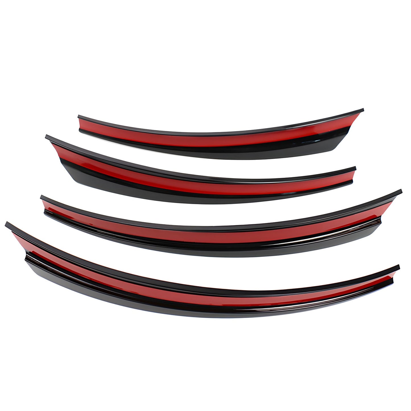 2020-2023 Tesla Model Y Gloss Black Fender Mud Guards Splash Flaps ABS