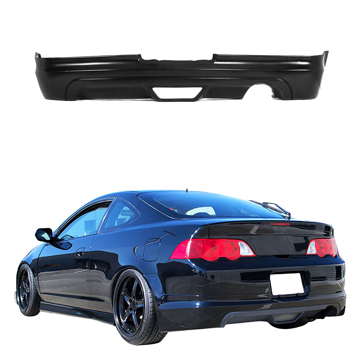2002-2004 Acura RSX Mugen Rear Valance Lower Bumper Lip Diffuser Kit P