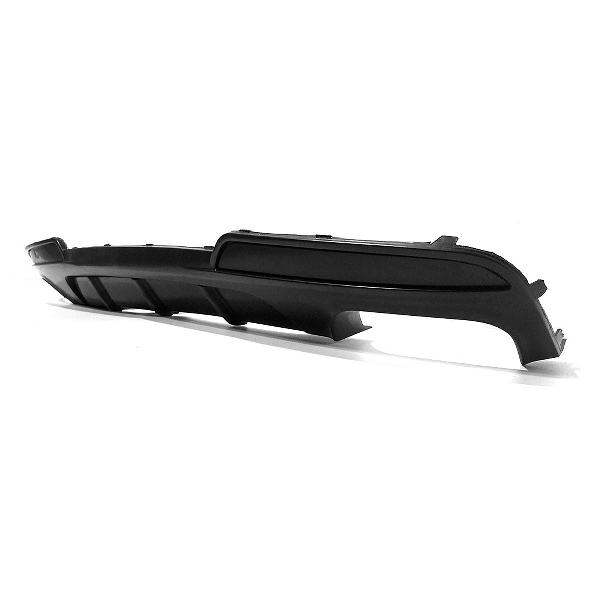 2011-2015 BMW F10 5-Series Rear Diffuser MT Style Unpainted Black PU