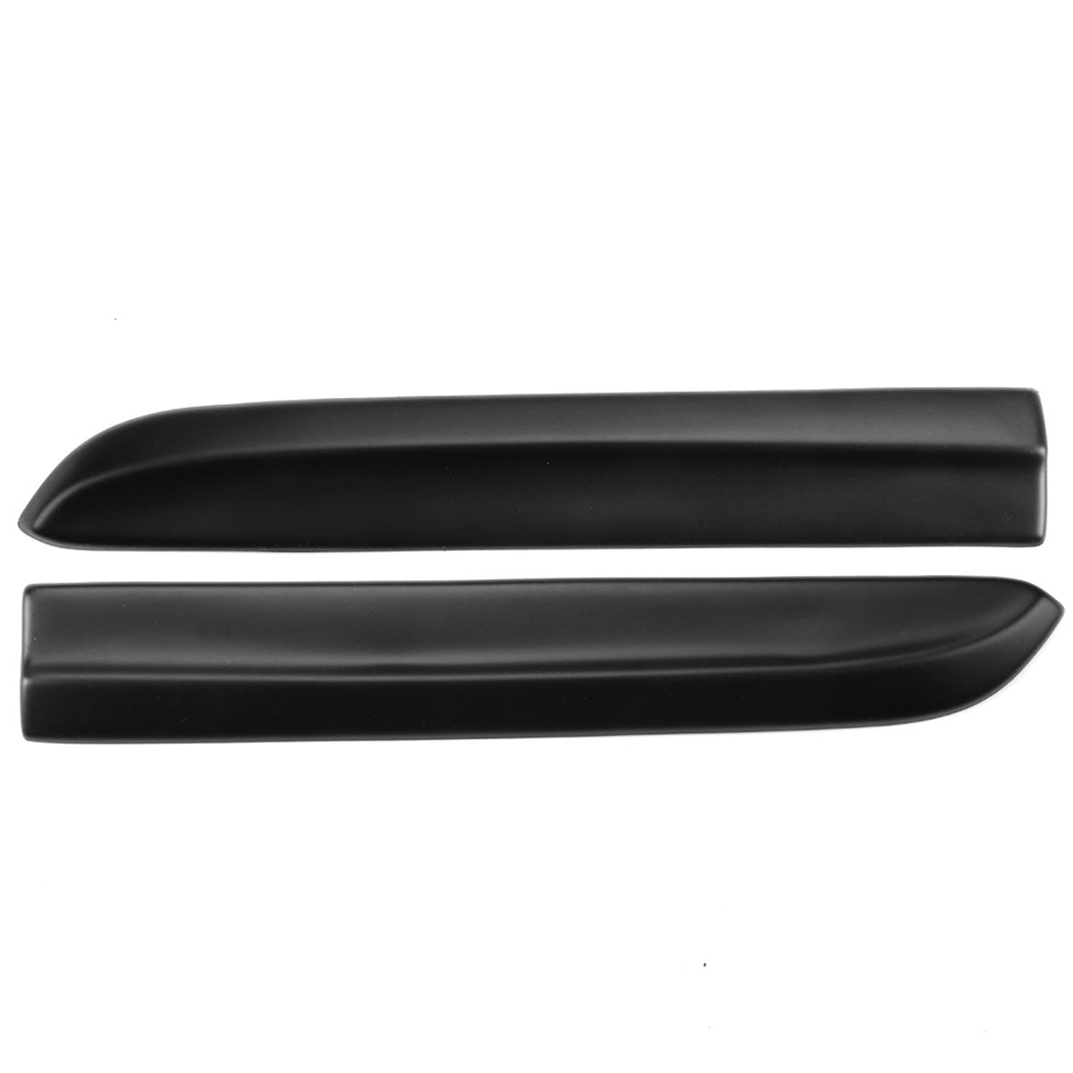 2012-2014 Dodge Charger SRT8 Matte Black Rear Bumper Lip Aprons PP