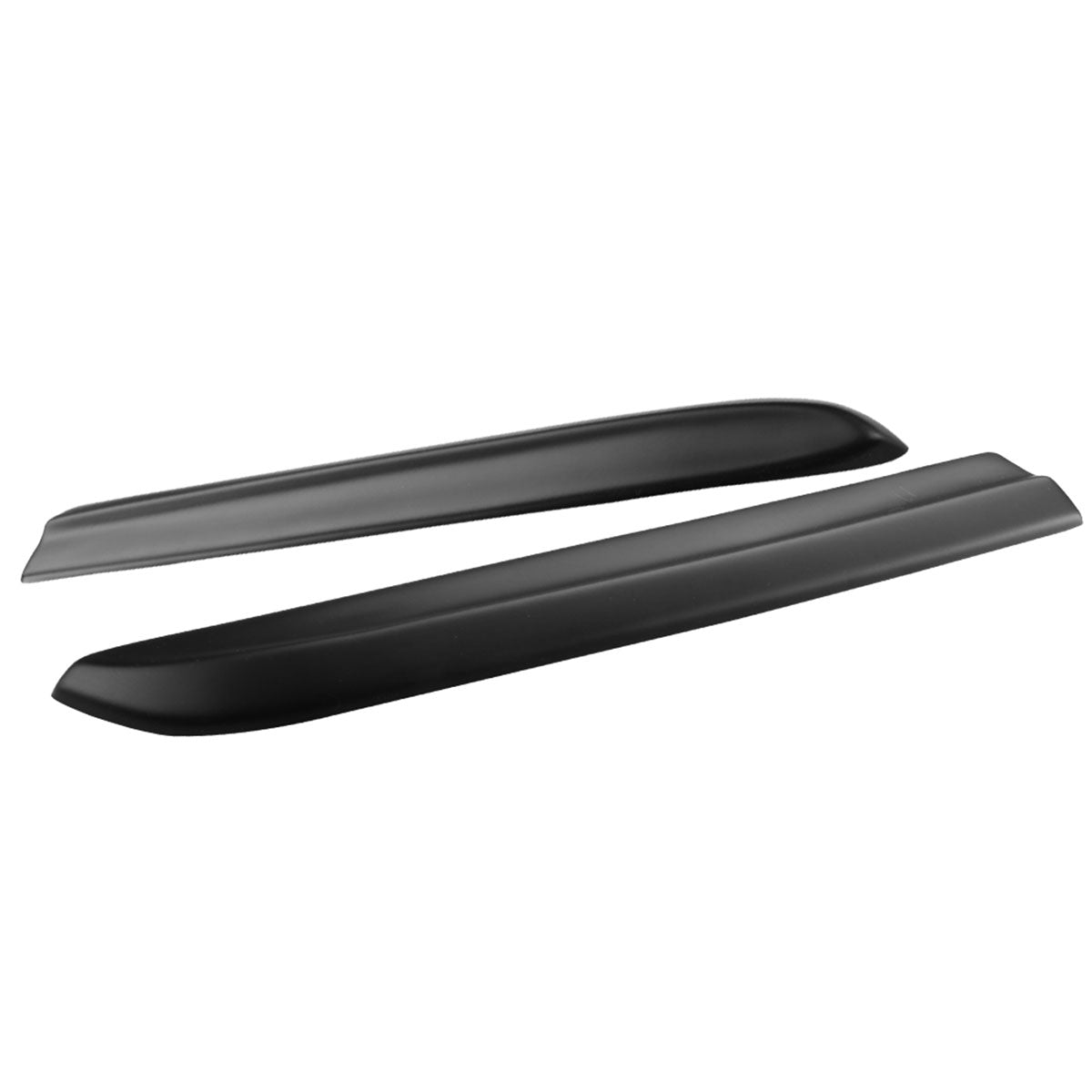 2012-2014 Dodge Charger SRT8 Matte Black Rear Bumper Lip Aprons PP
