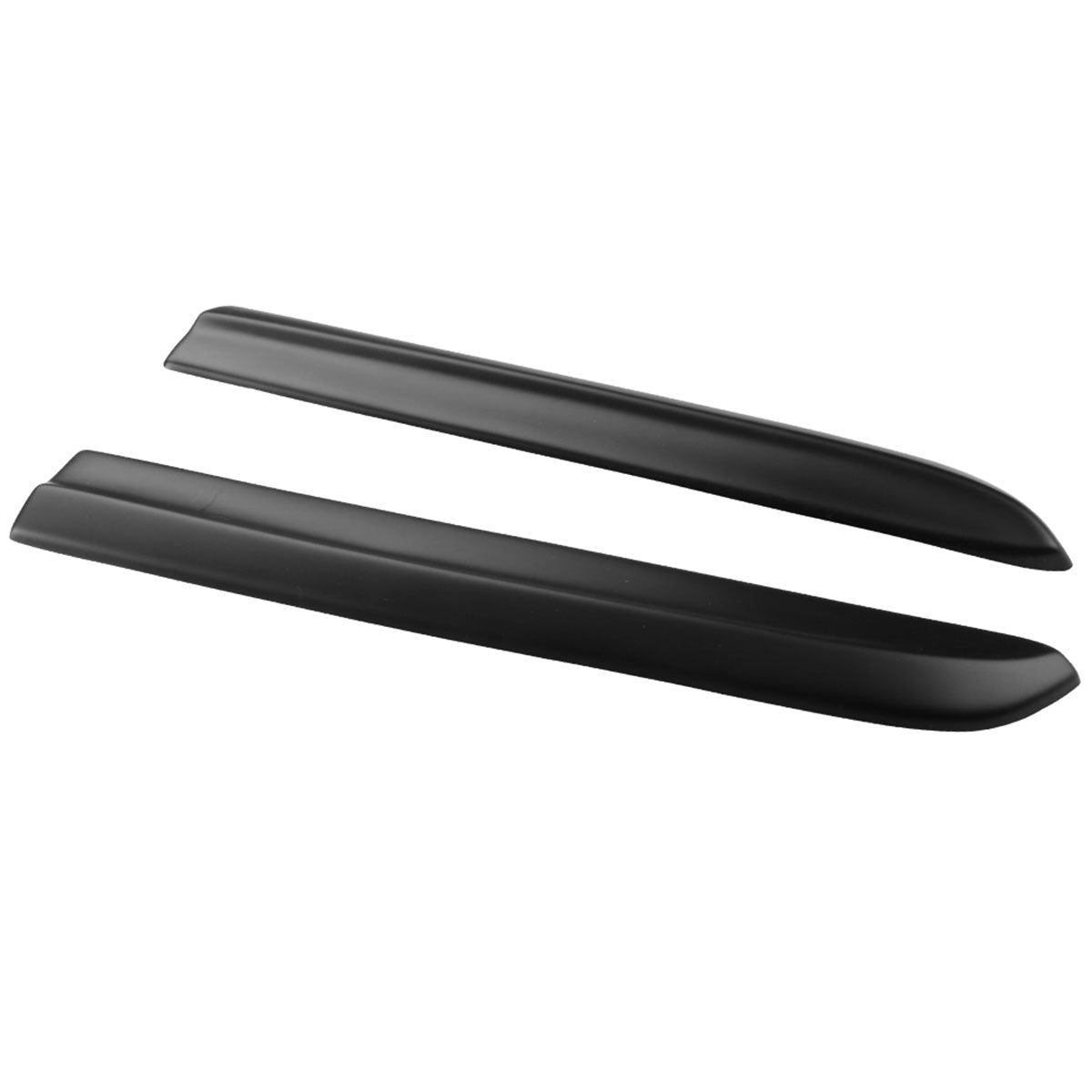 2012-2014 Dodge Charger SRT8 Matte Black Rear Bumper Lip Aprons PP
