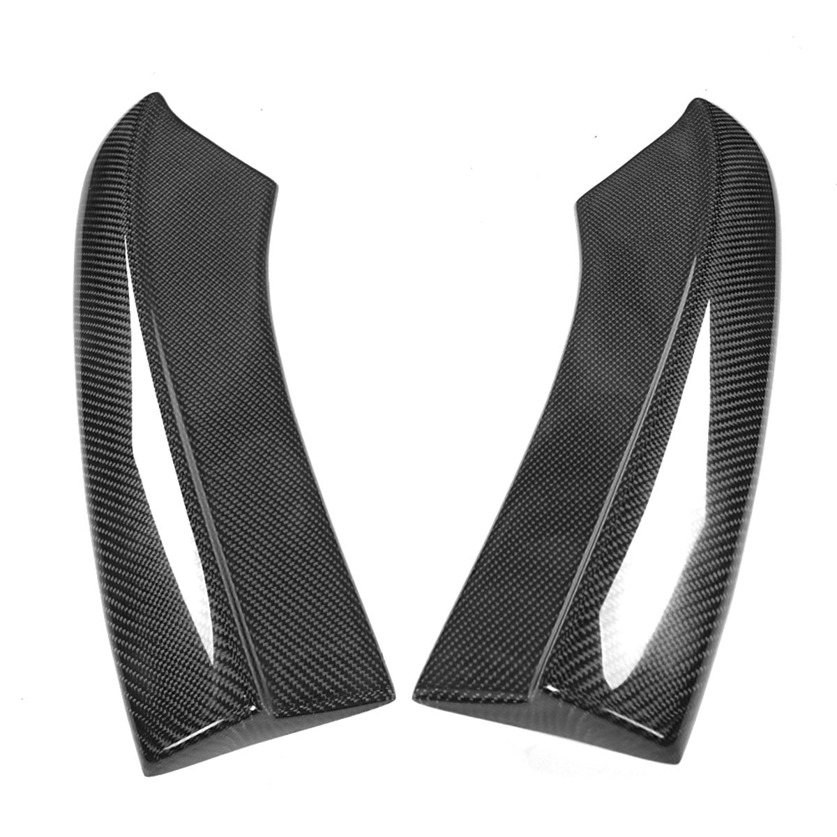 2015-2023 Dodge Charger Rear Bumper Side Apron Valance Carbon Fiber