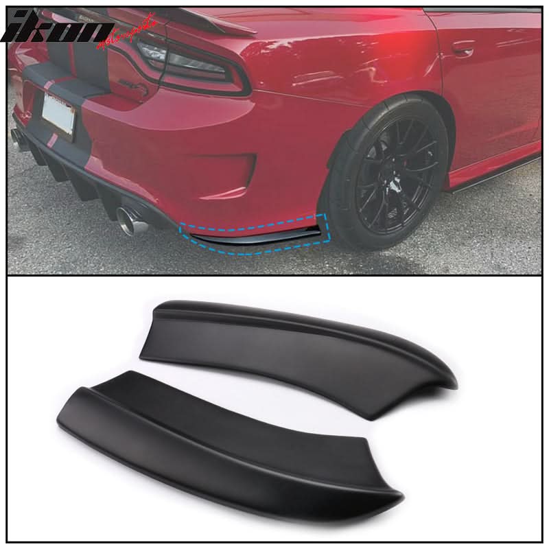 2015-2023 Charger SRT Rear Diffuser PP 3RD LED Brake Lamp