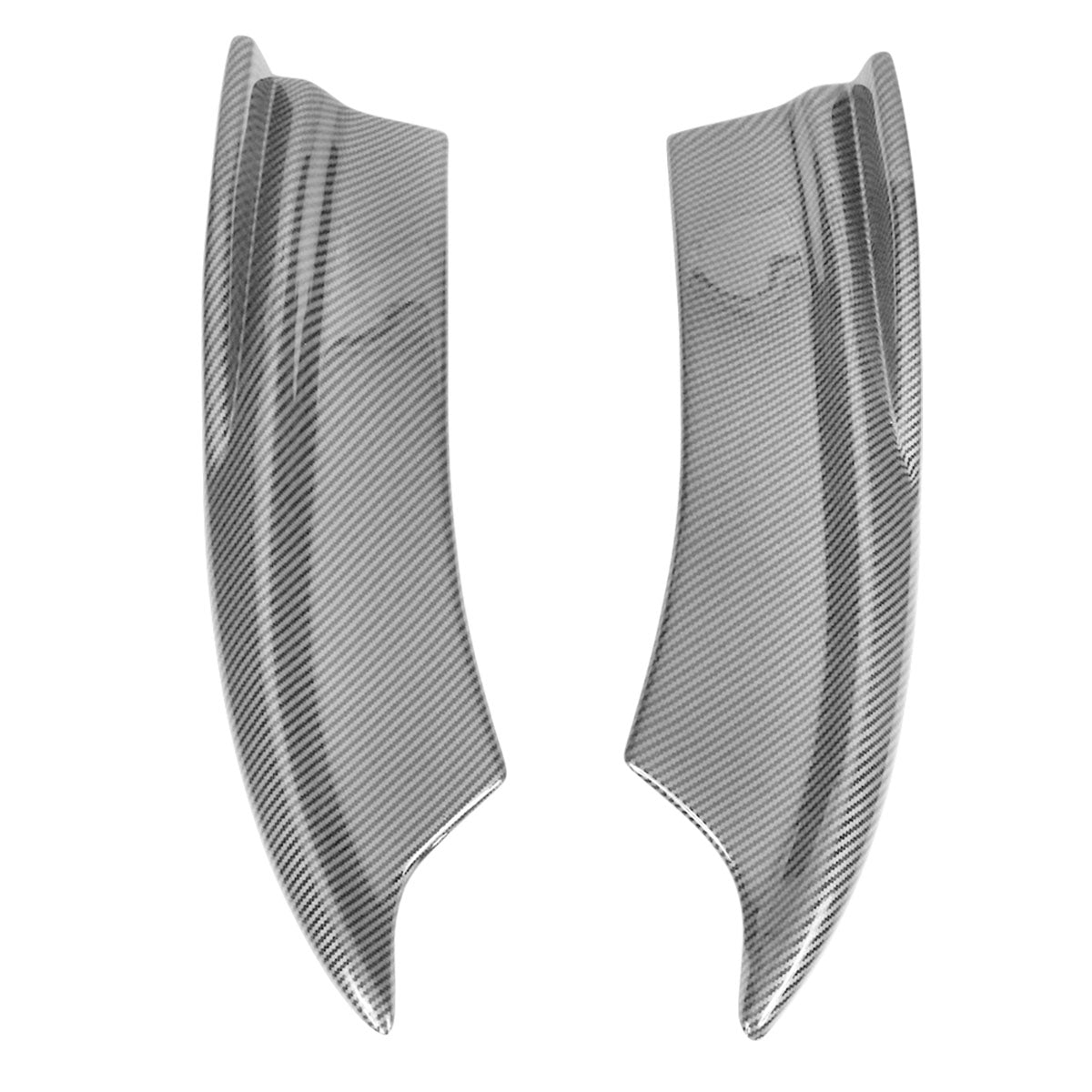 2015-2023 Dodge Charger V2 Style CF Print Rear Bumper Lip Side Apron