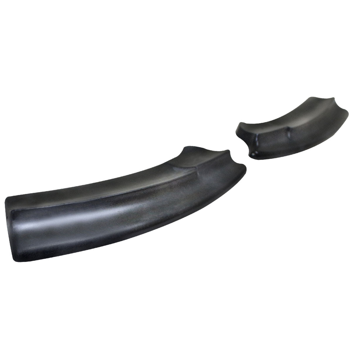 2016-2018 Ford Focus RS Unpainted Black Rear Bumper Lip Aprons PU