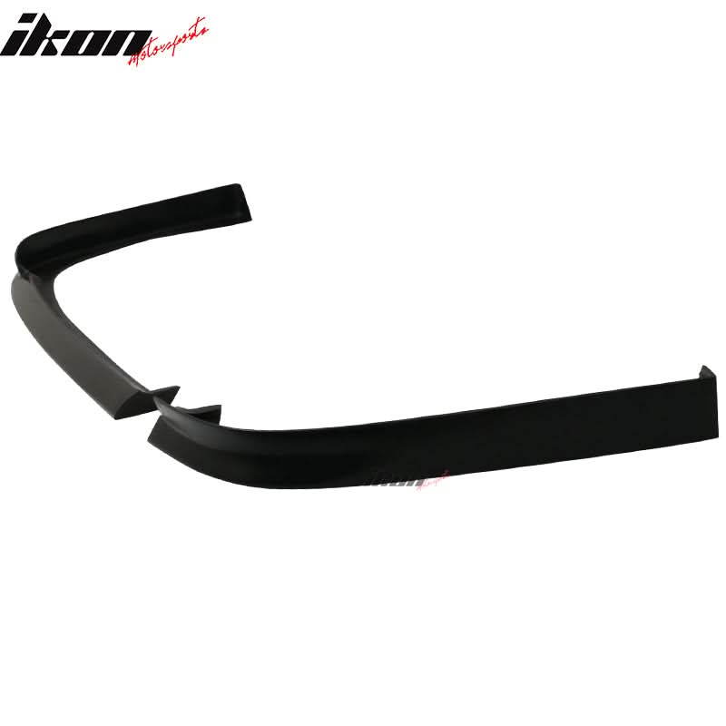 2001-2003 Honda Civic 2Dr TR Style Unpainted Black Rear Bumper Lip PU
