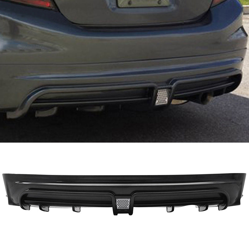 2013-2015 Honda Civic Sedan Mugen Rear Diffuser with Brake Light