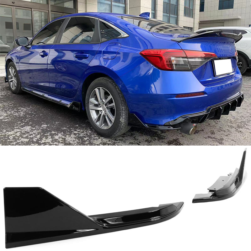 2022-2024 Honda Civic FE-C Style Rear Bumper Lip Aprons