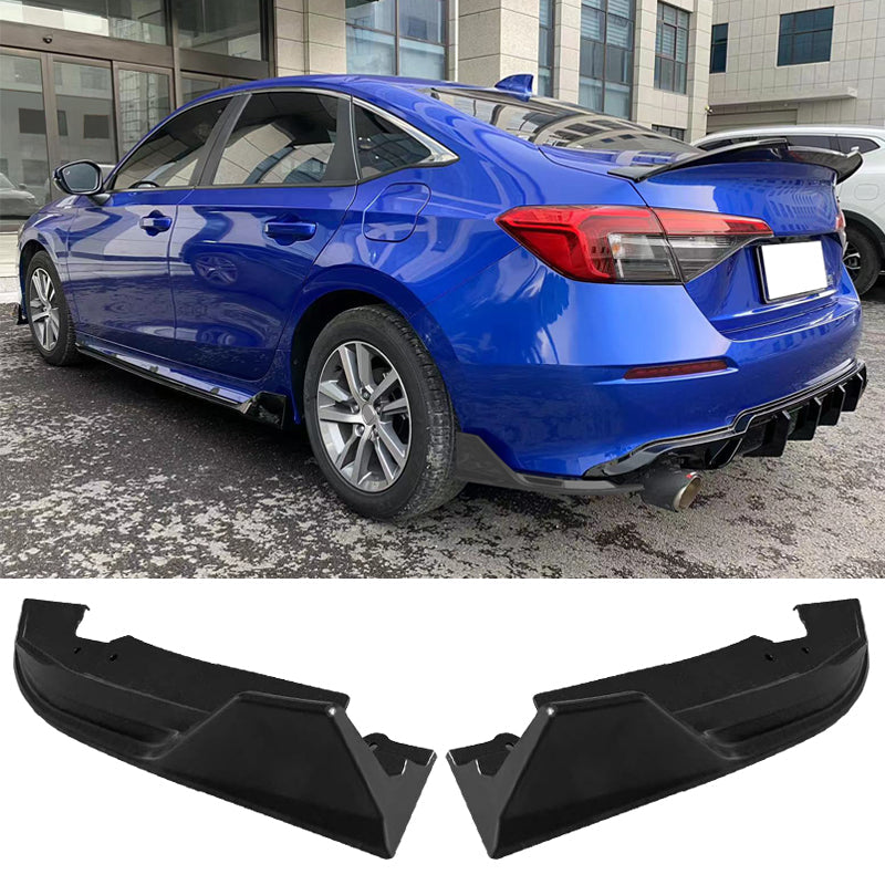 2022-2024 Honda Civic FE-C Style Rear Bumper Lip Aprons