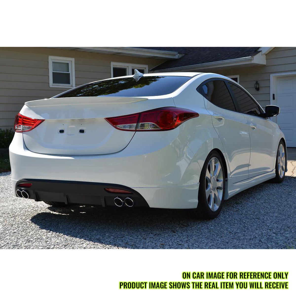 2010-2014 Hyundai Elantra Avante MD Rear Bumper Lip Diffuser PP