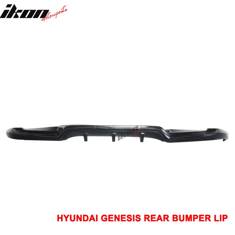 Fits 10-12 Hyundai Genesis Coupe Sport Front + Rear Bumper Lip  PU
