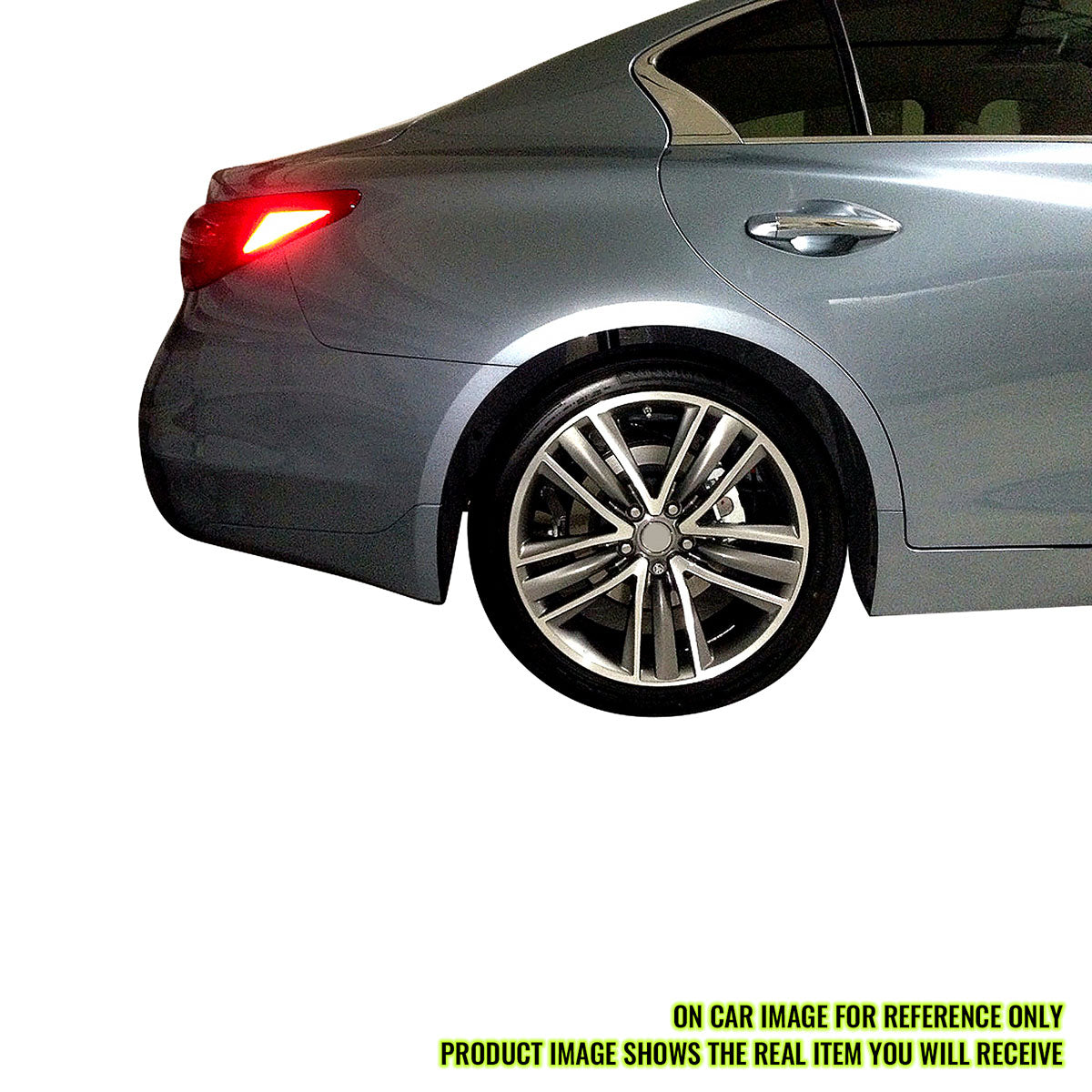 2014-2017 INFINITI Q50 OE Style Rear Lip Corner Aprons Guards PU