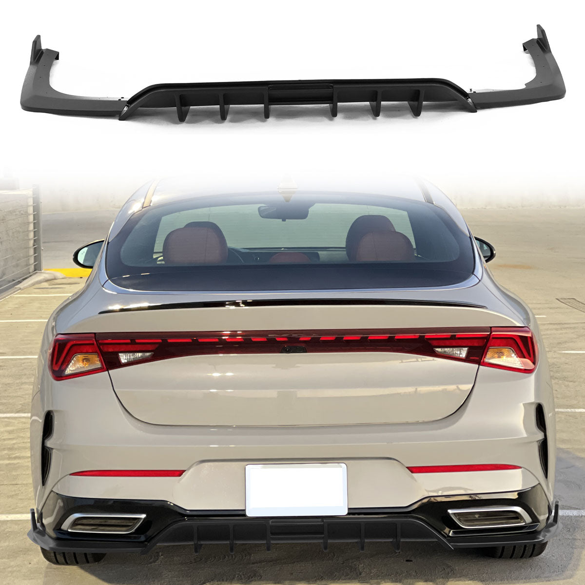 2021-2024 Kia K5 GT-Line Rear diffuser Bumper Lip PP