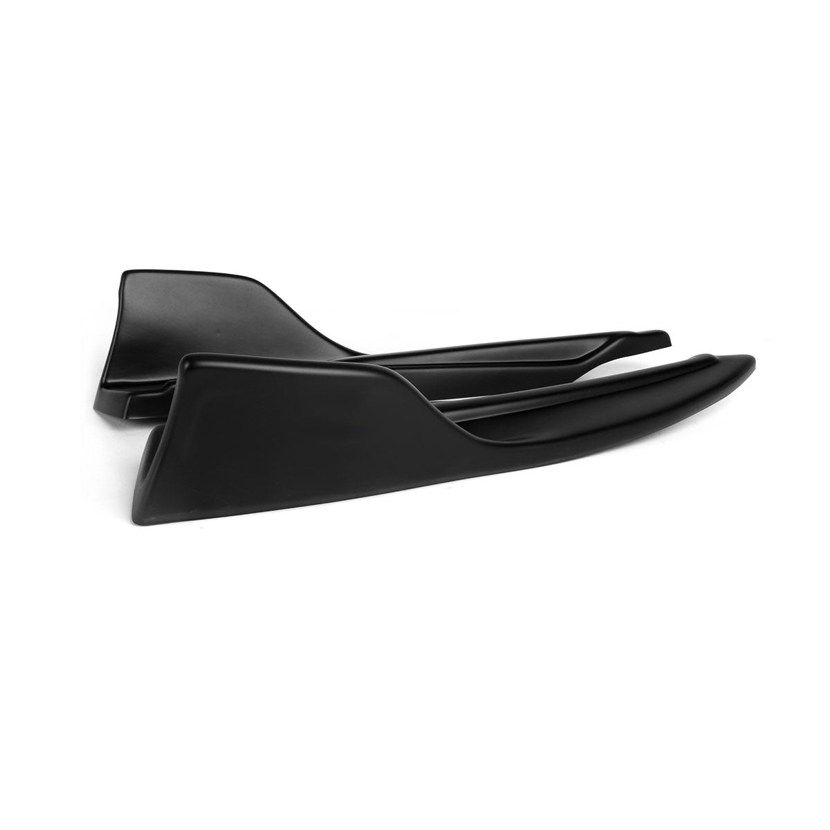 2014-2020 Lexus IS AR Style Matte Black Rear Bumper Lip Apron PP 2PC