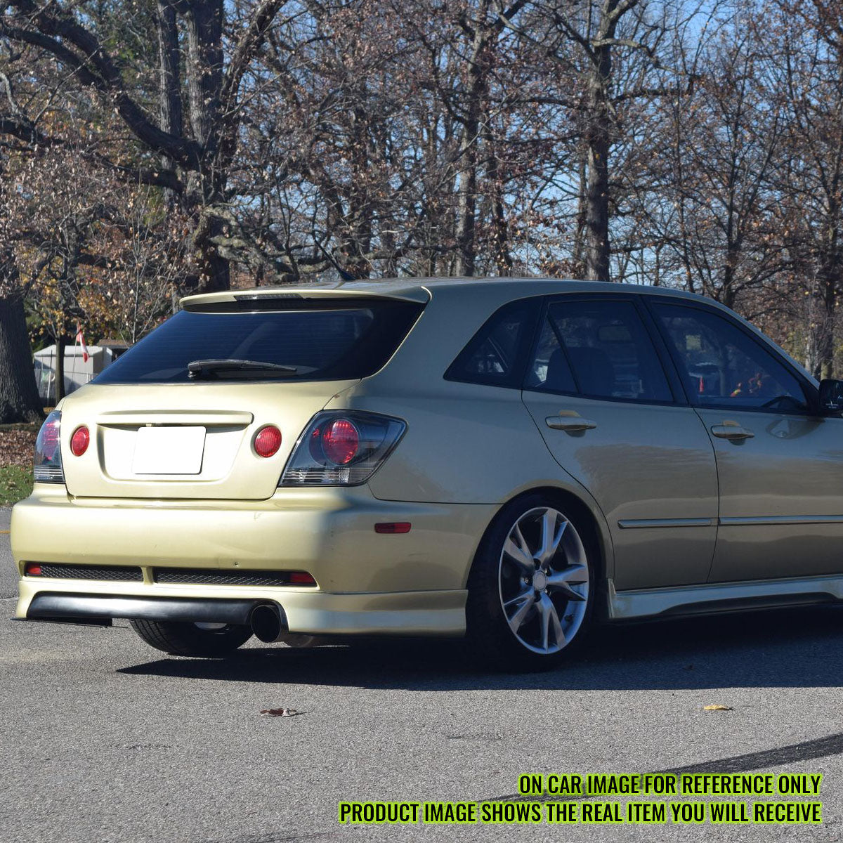 2002-2005 Lexus IS300 Sportcross Wagon Unpainted Rear Bumper Lip PU