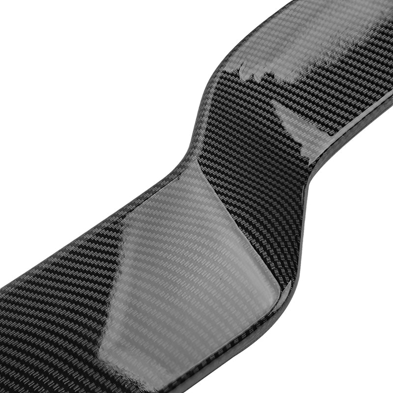 2008-2014 Subaru Impreza STI Carbon Fiber Print Rear Bumper Lip ABS