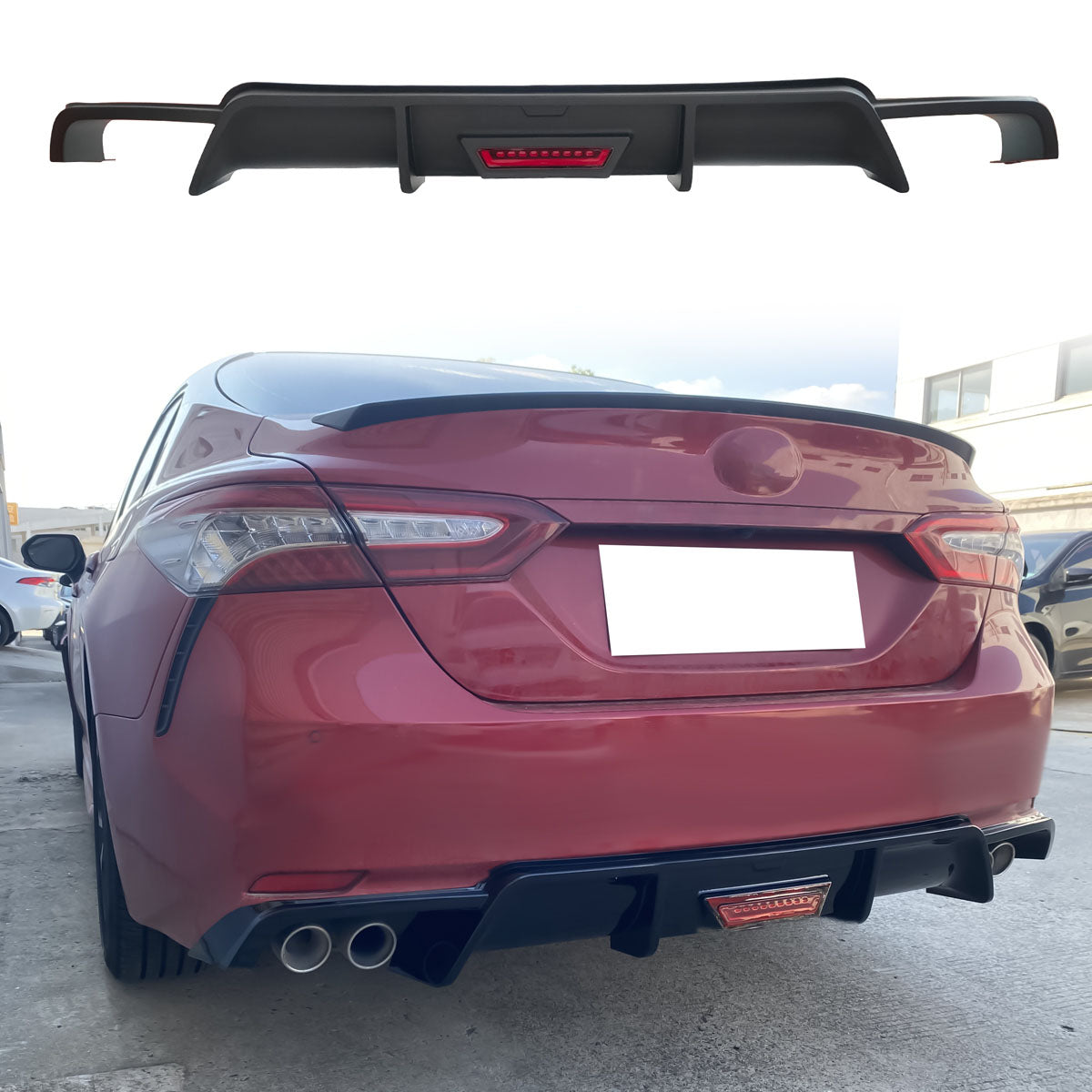 2018-2024 Toyota Camry SE XSE Rear Diffuser Lip PP