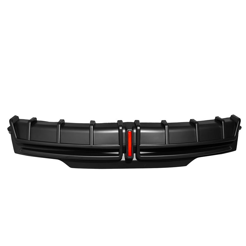 2024-2025 Tesla Model 3 Highland Matte Black Rear Diffuser W/LED PP