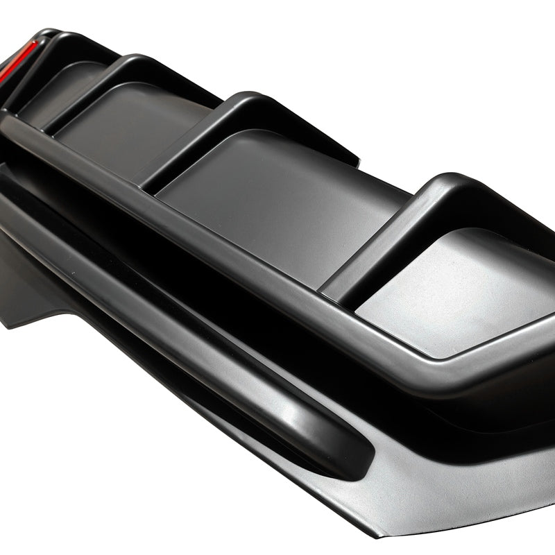2024-2025 Tesla Model 3 Highland Matte Black Rear Diffuser W/LED PP