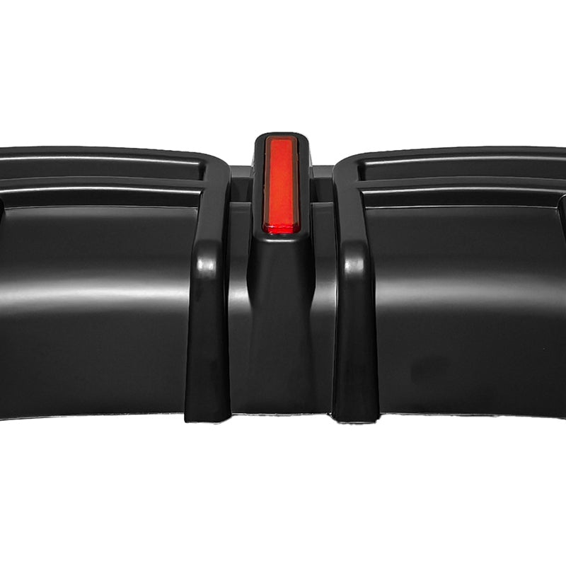 2024-2025 Tesla Model 3 Highland Matte Black Rear Diffuser W/LED PP