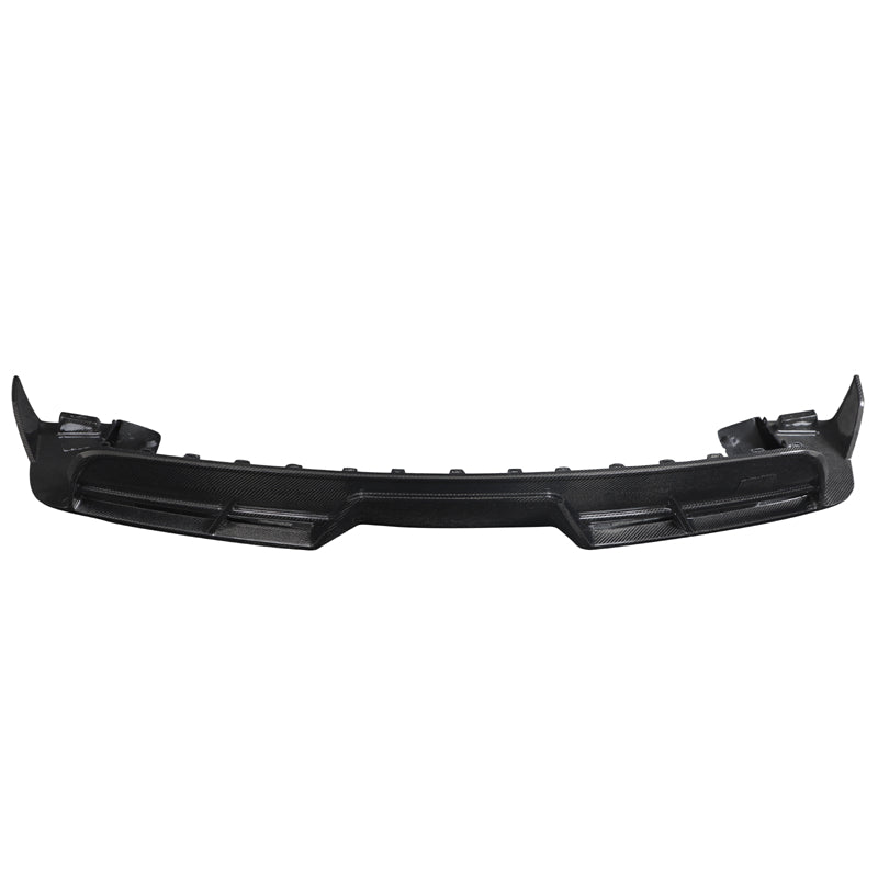 2021-2025 Tesla Model S Gloss Black Revozport Rear Lip Carbon Fiber