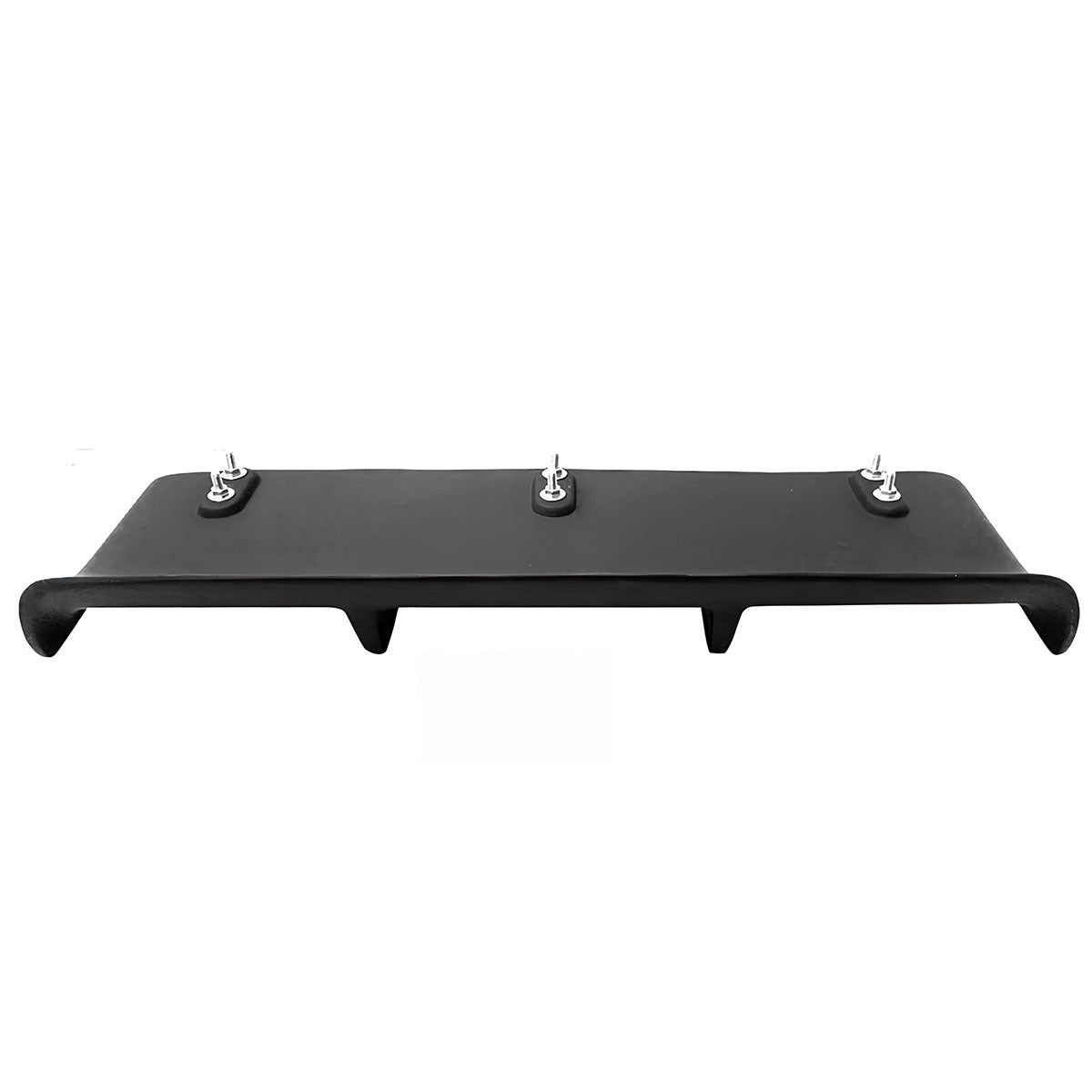 Universal 31"x9" MDA 4-Fin Rear Diffuser Valance Splitter Matte Black