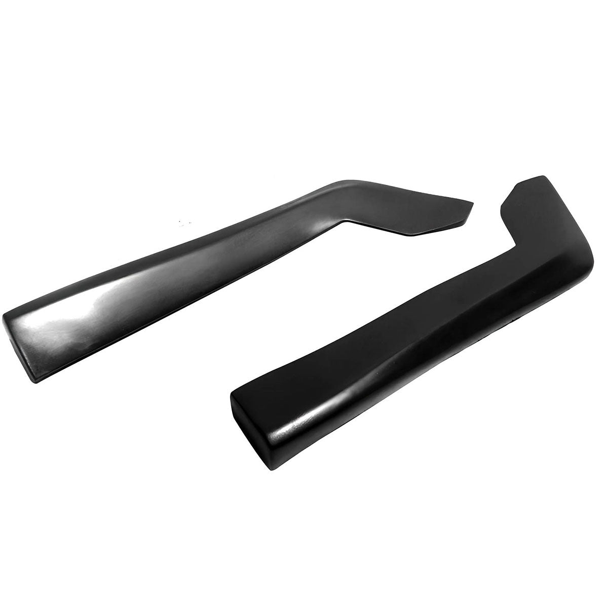 Universal 17" x 7" DT Style Rear Lip Side Corner Aprons Canard Caps