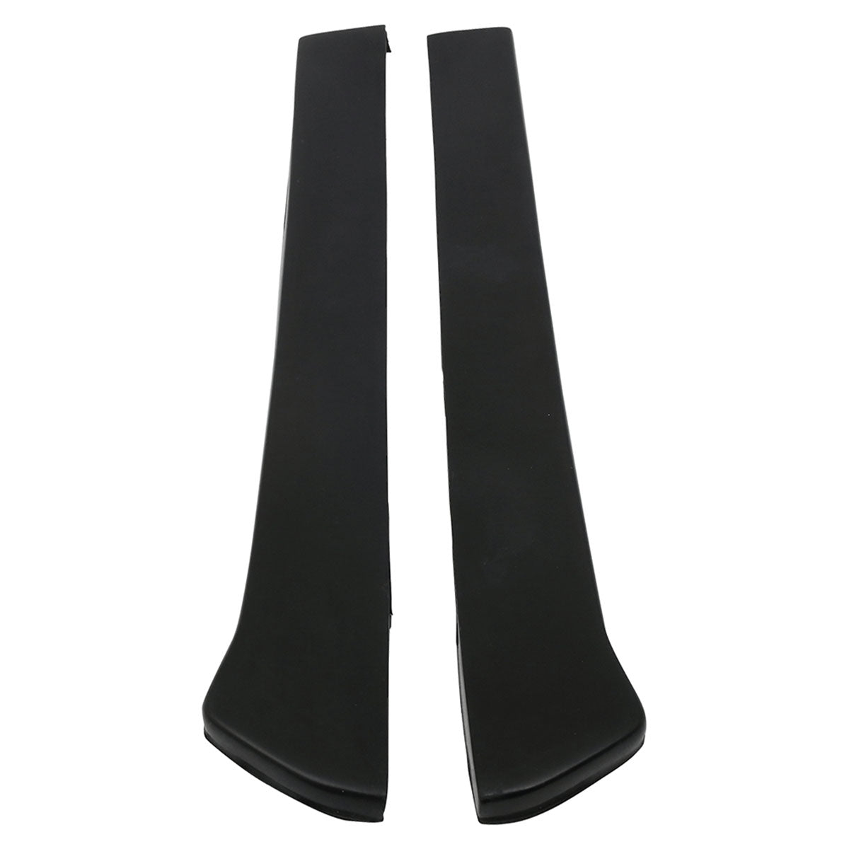 Universal 19" CS Style Rear Bumper Spats Side Extension Lips PU 2PC