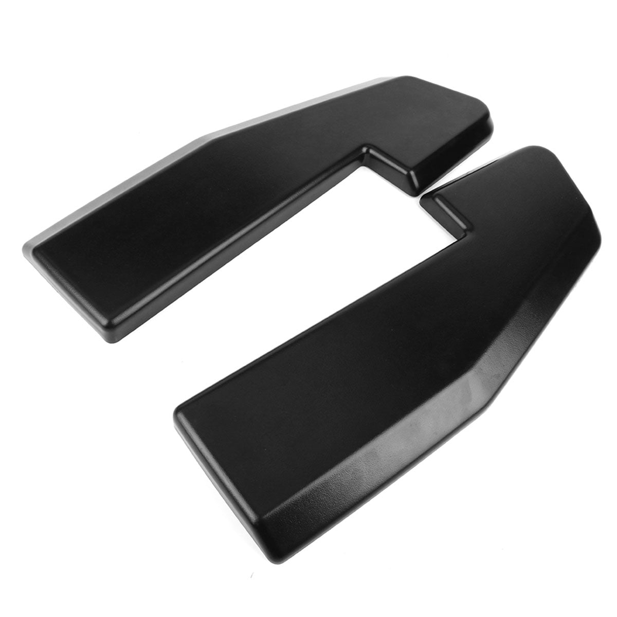 Universal V1 Sanded Black Rear Bumper Splitter Lip With 8 Screws PP