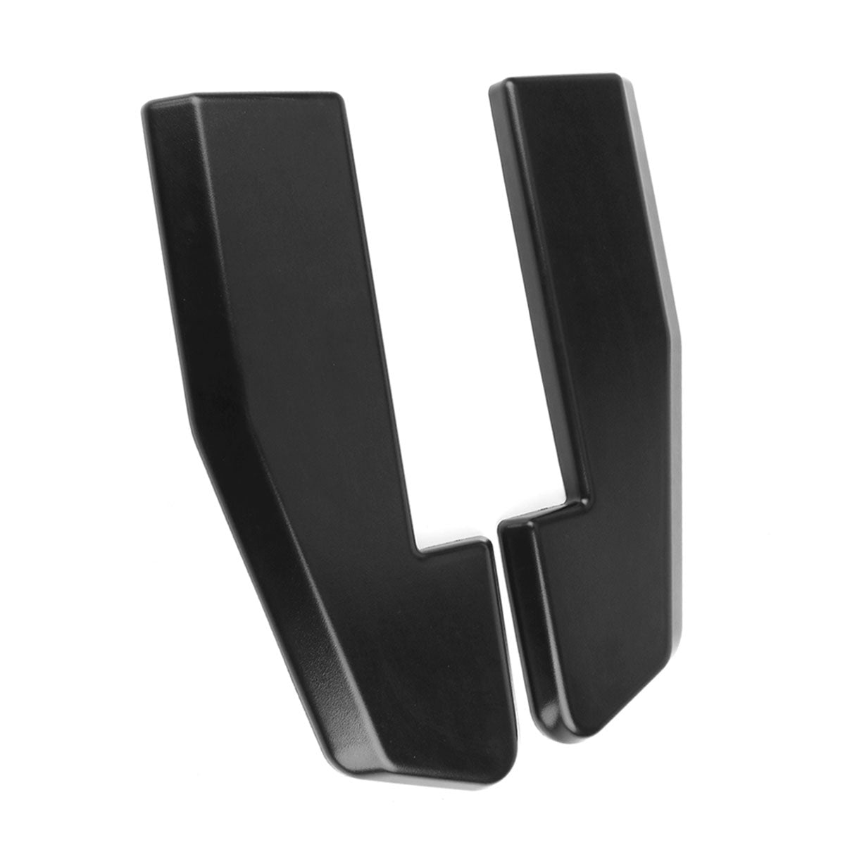 Universal V1 Sanded Black Rear Bumper Splitter Lip With 8 Screws PP