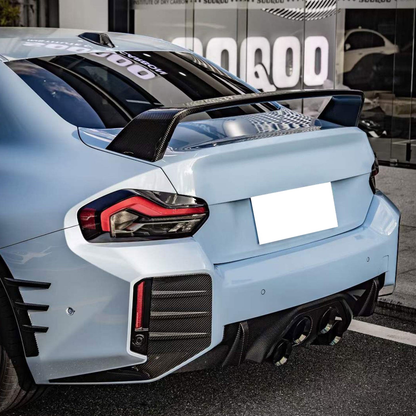 2023-2024 BMW G87 M2 Rear Side Fins M Performance Style