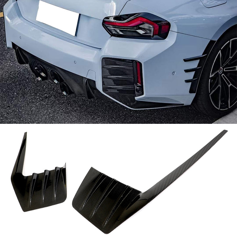 2023-2024 BMW G87 M2 Rear Side Fins M Performance Style