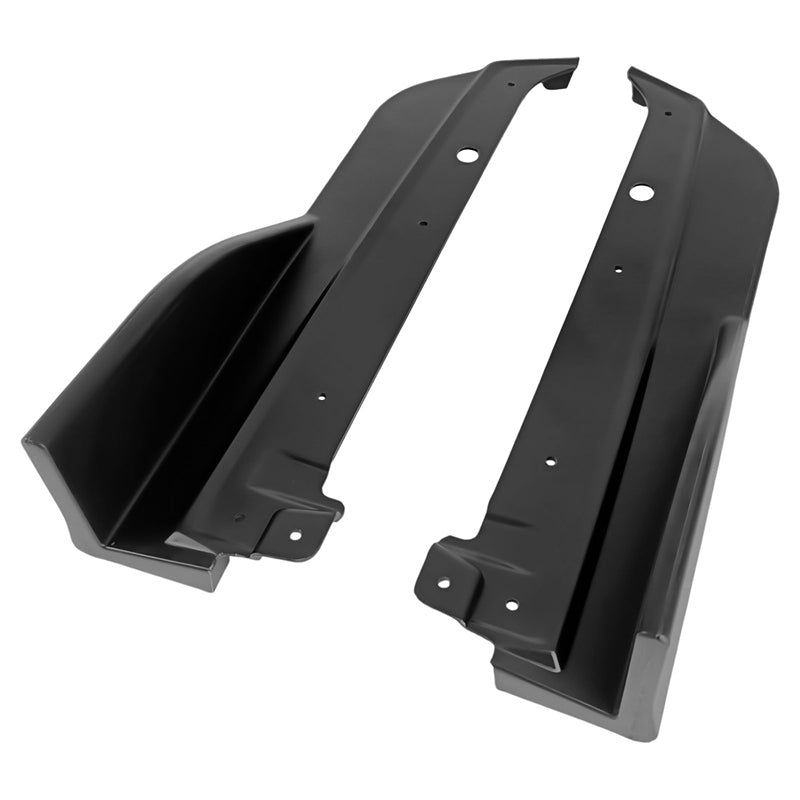2022-2025Â SubaruÂ WRX D Style Rear Bumper Lip Aprons Matte Black ABS