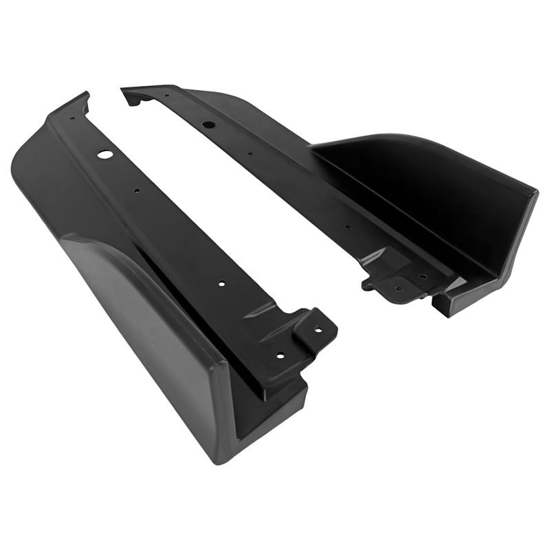 2022-2025Â SubaruÂ WRX D Style Rear Bumper Lip Aprons Matte Black ABS