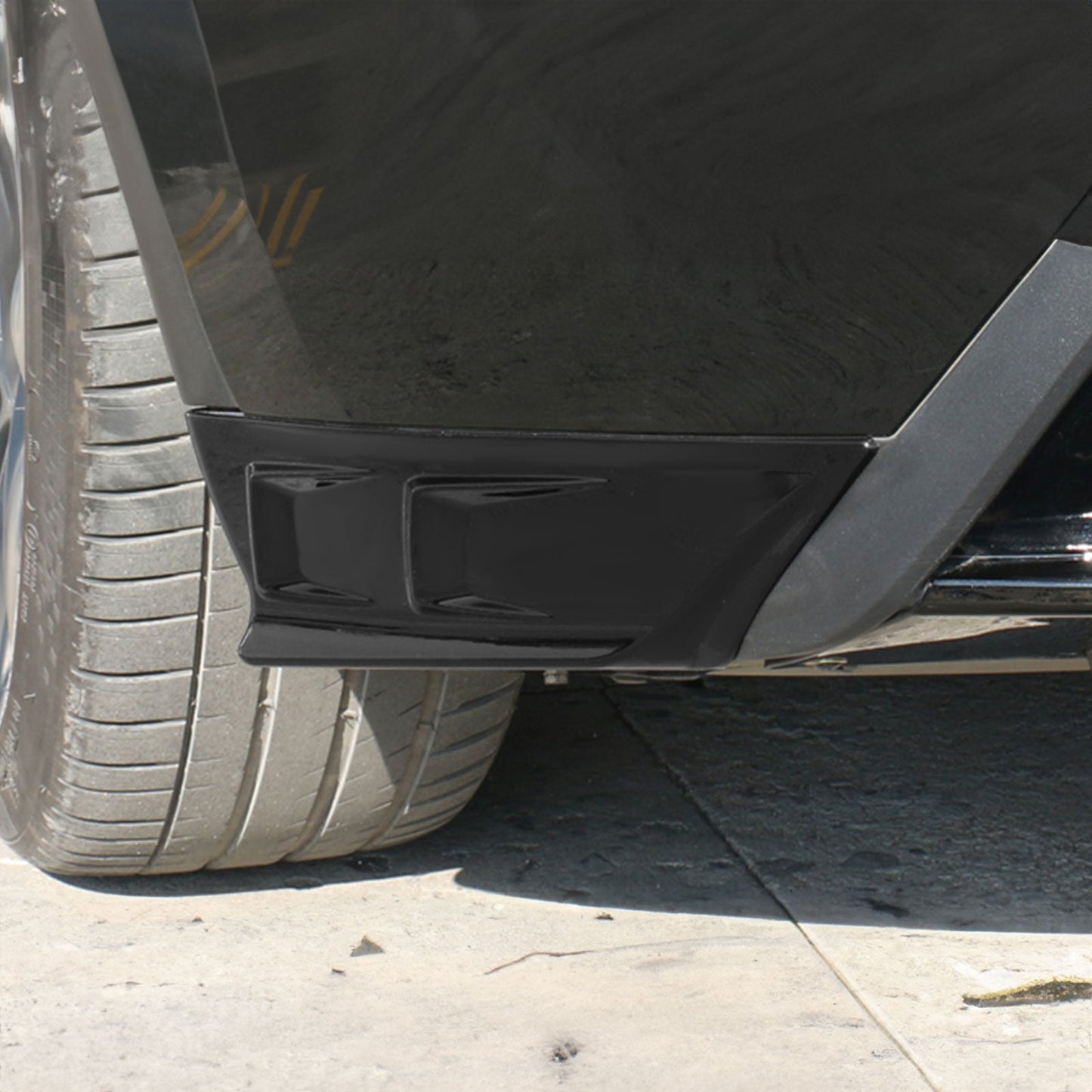 2020-2024 Tesla Model Y All Models Rear Splitter Aprons PP