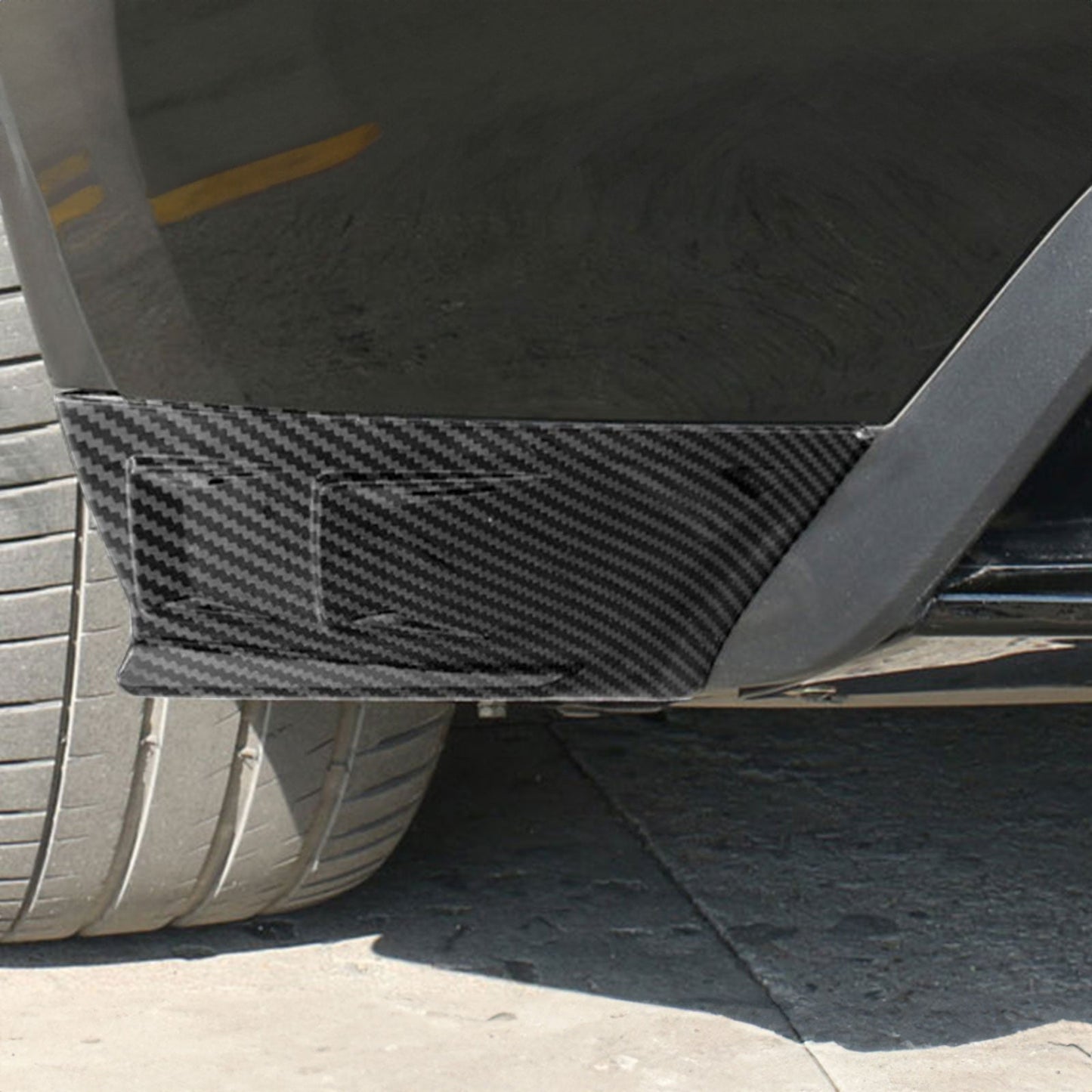 2020-2024 Tesla Model Y All Models Rear Splitter Aprons PP