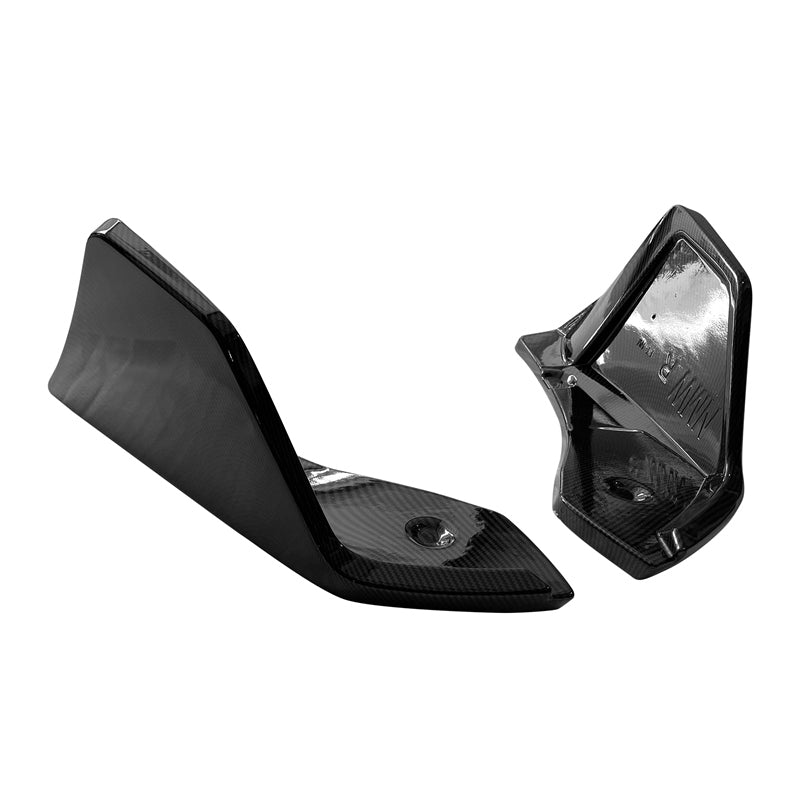 2020-2025 Toyota GR Supra Rear Bumper Splitters AG Carbon Fiber Print