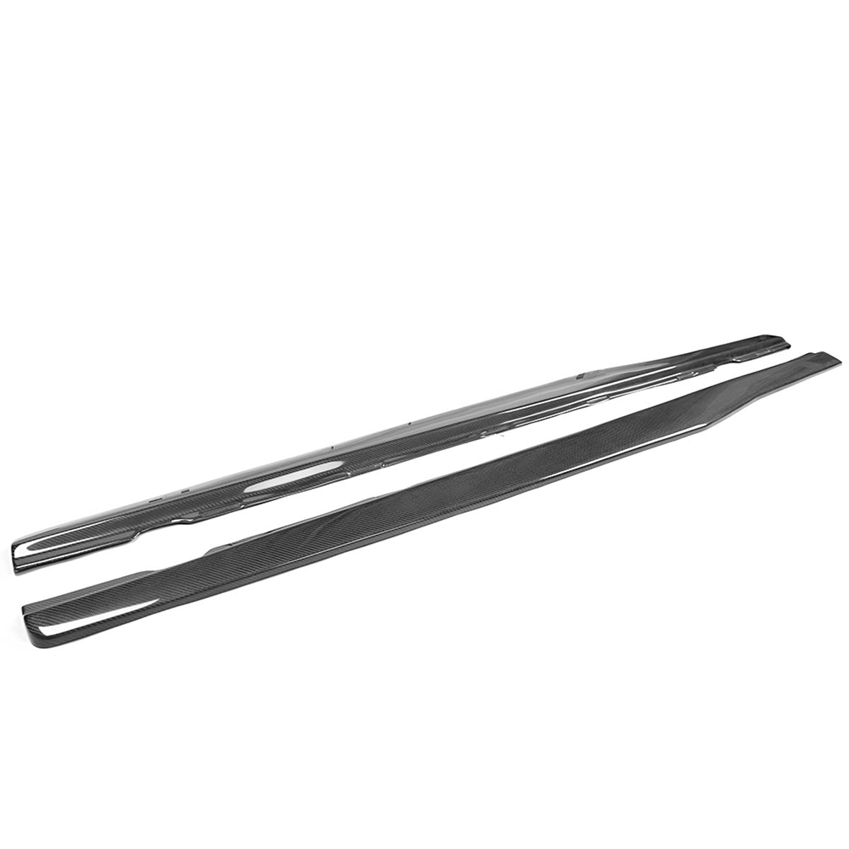 2010-2015 Chevy Camaro IKON Side Skirts Rocker Pannel Carbon Fiber