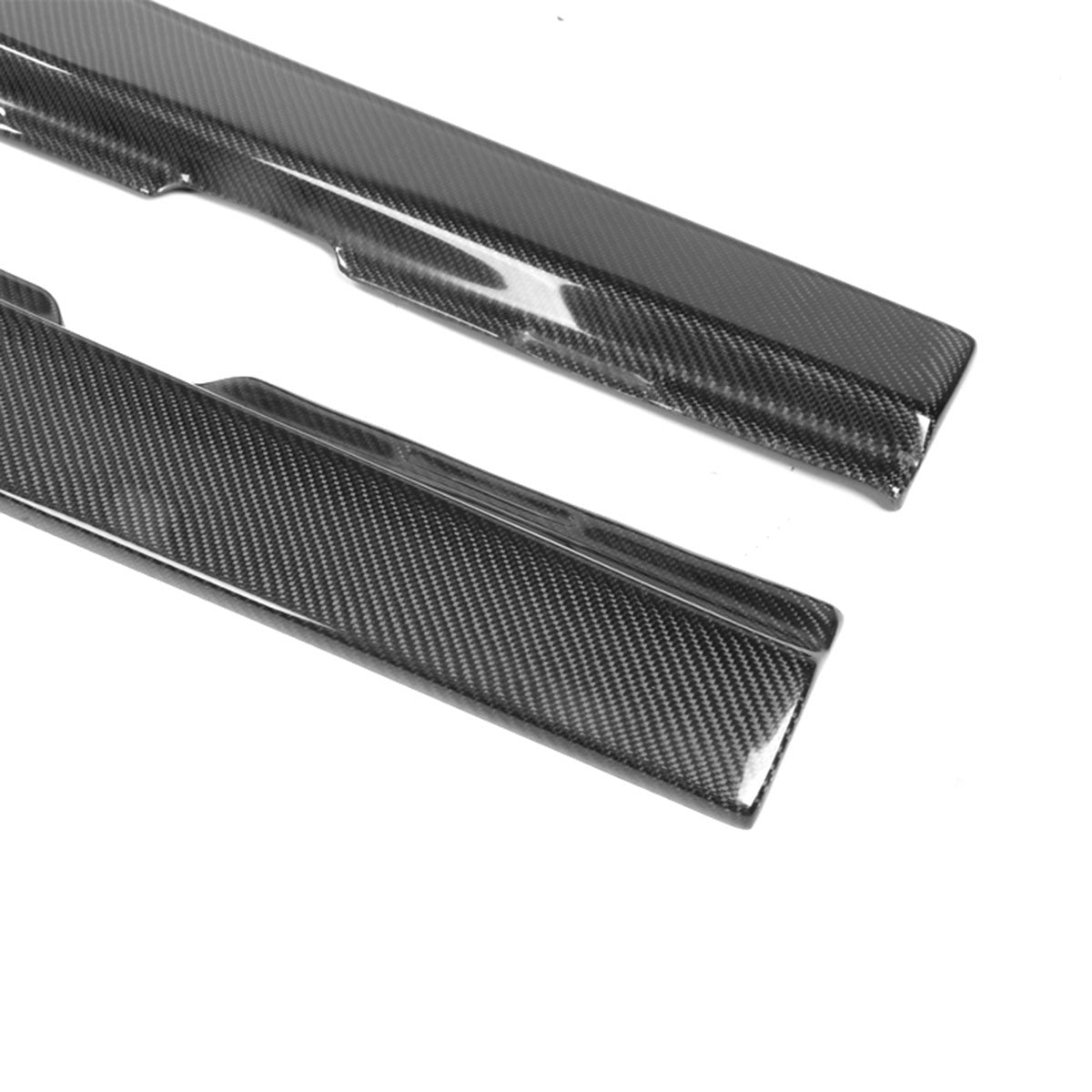 2010-2015 Chevy Camaro IKON Side Skirts Rocker Pannel Carbon Fiber