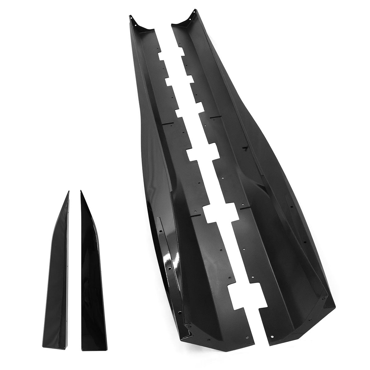 2010-2015 Chevy Camaro Rocker Style Add On Side Skirts Panel PP