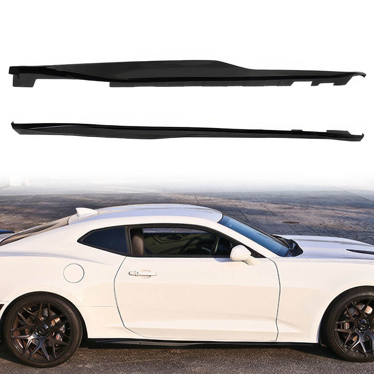 2016-2024 Chevrolet Camaro ZL1 Style Side Skirt Extension Panel